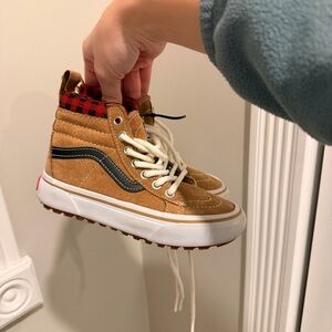 11.5C Vans Kids Sk8-Hi MTE-1 Plaid